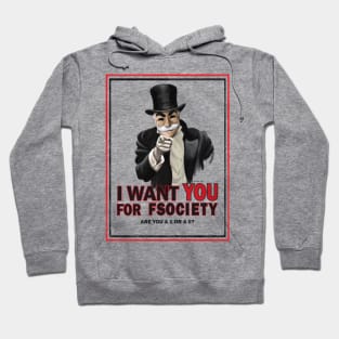 I Want You for Fsociety Hoodie